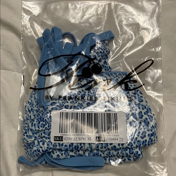 Frankie’s Bikinis X PINK Victorias Secret string Bikini Set - Picture 7 of 9